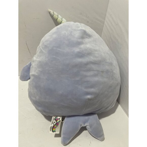 Squishmallows Naomi Narwhal 10" Super Soft Plush Stuffed Animal purple unicorn - Picture 2 of 6